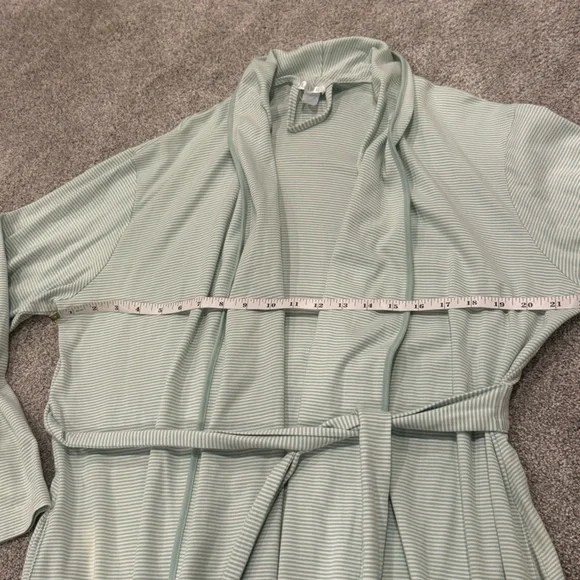 LAKE Pima Robe in Classic Green size large - Picture 8 of 9